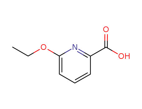 Molecular Structure of 42955-22-6 (6-Ethoxypyridine-2-carboxylic acid)
