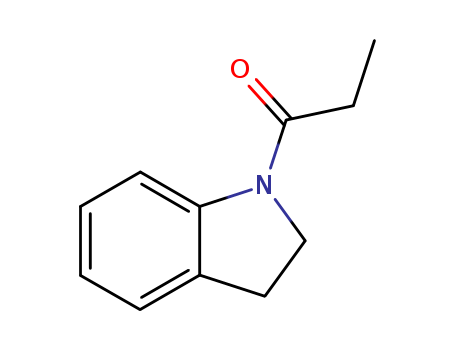 1H-Indole, 2,3-dihydro-1-(1-oxopropyl)-