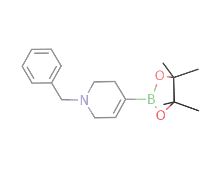 Molecular Structure of 1048976-83-5 (1-Benzyl-1,2,3,6-tetrahydropyridine-4-boronic acid pinacol ester)