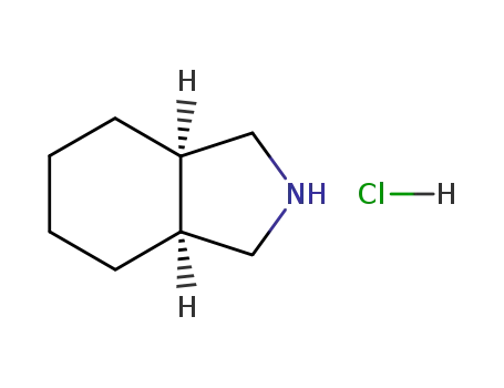 Molecular Structure of 161829-92-1 (CIS-HEXAHYDROISOINDOLINE HYDROGEN CHLORIDE)