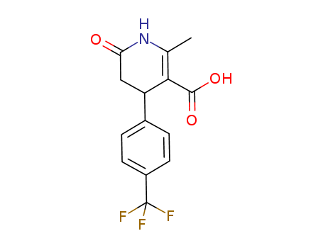 3-Pyridinecarboxylicacid, 1,4,5,6-tetrahydro-2-methyl-6-oxo-4-[4-(trifluoromethyl)phenyl]-