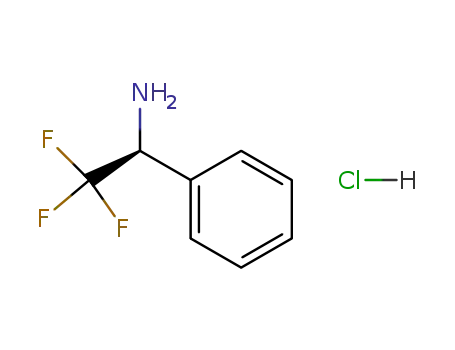 Molecular Structure of 128404-37-5 ((S)-2,2,2-TRIFLUORO-1-PHENYLETHYLAMINE HCL)