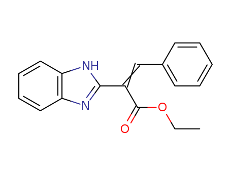 83520-66-5,ethyl 2-(1H-benzimidazol-2-yl)-3-phenylprop-2-enoate,