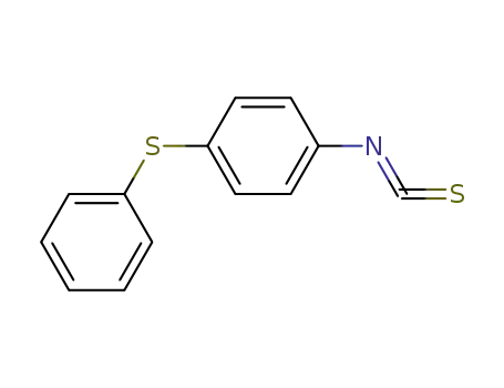 Molecular Structure of 19715-56-1 (Benzene, 1-isothiocyanato-4-(phenylthio)-)