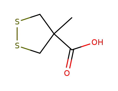 1,2-Dithiolane-4-carboxylic acid, 4-methyl-