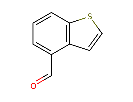 Molecular Structure of 10133-25-2 (Benzo[b]thiophene-4-carbaldehyde)