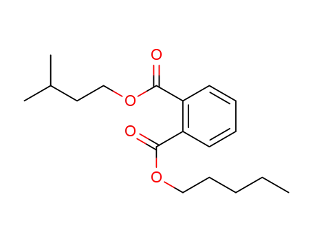 Molecular Structure of 776297-69-9 (Isopentyl pentyl phthalate)