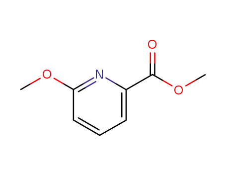 Molecular Structure of 26256-72-4 (6-METHOXY-PYRIDINE-2-CARBOXYLICACIDMETHYLESTER)