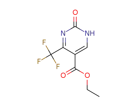Molecular Structure of 154934-97-1 (5-ETHOXYCARBONYL-4-(TRIFLUOROMETHYL)PYRIMIDIN-2(1H)-ONE)