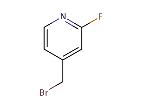 Molecular Structure of 64992-03-6 (4-(bromomethyl)-2-fluoropyridine)