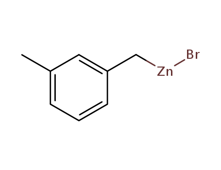 Molecular Structure of 195985-11-6 (Zinc, bromo[(3-methylphenyl)methyl]-)