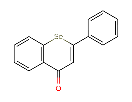 Molecular Structure of 4512-97-4 (4H-1-Benzoselenin-4-one,2-phenyl- )