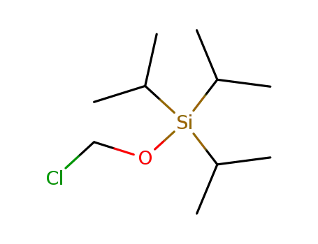 Molecular Structure of 217300-17-9 ((TRIISOPROPYLSILOXY)METHYL CHLORIDE)