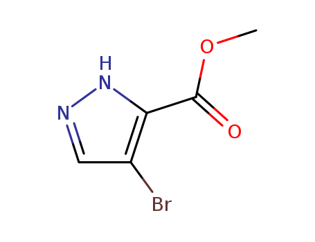 methyl 4-bromo-1H-pyrazole-3-carboxylate cas no. 81190-89-8 97%