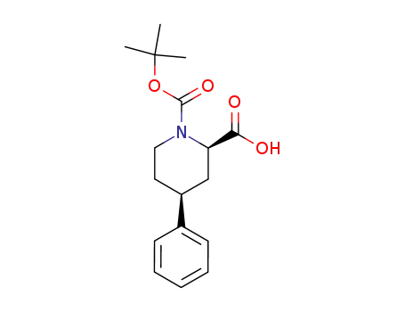 Molecular Structure of 261777-31-5 (4-PHENYL-PIPERIDINE-1,2-DICARBOXYLIC ACID 1-TERT-BUTYL ESTER)