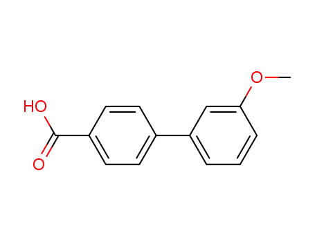 Molecular Structure of 5783-36-8 (3'-METHOXY-BIPHENYL-4-CARBOXYLIC ACID)