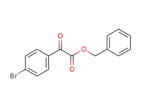 Molecular Structure of 887641-65-8 (benzyl 2-(4-bromophenyl)-2-oxoacetate)
