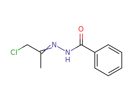 Molecular Structure of 7703-64-2 (Benzoic acid,2-(2-chloro-1-methylethylidene)hydrazide)