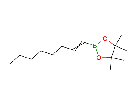Molecular Structure of 170942-79-7 (TRANS-4,4,5,5-TETRAMETHYL-2-OCT-1-ENYL-1,3,2-DIOXABOROLANE)