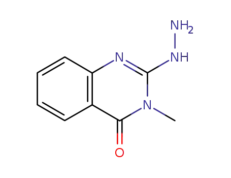 Molecular Structure of 61507-80-0 (2-HYDRAZINO-3-METHYLQUINAZOLIN-4(3H)-ONE)
