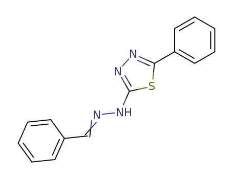 Benzaldehyde, (5-phenyl-1,3,4-thiadiazol-2-yl)hydrazone