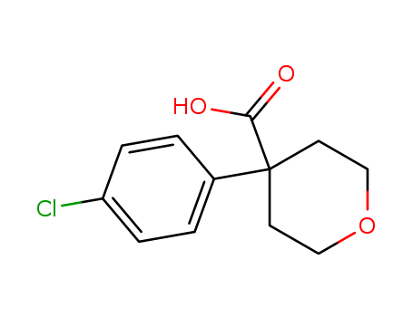 2H-Pyran-4-carboxylic acid, 4-(4-chlorophenyl)tetrahydro-                                                                                                                                               (3648-57-5)