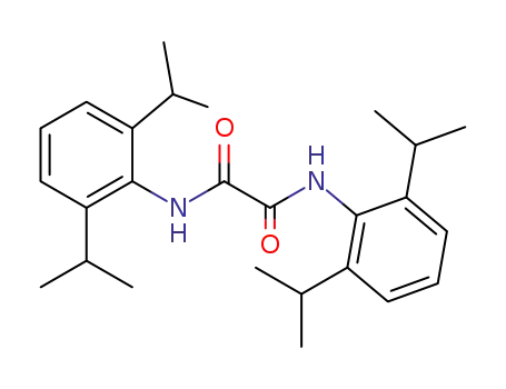 Molecular Structure of 167966-98-5 (Ethanediamide, N,N'-bis[2,6-bis(1-methylethyl)phenyl]-)