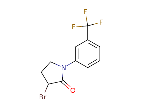 3-Bromo-1-(3-(trifluoromethyl)phenyl)pyrrolidin-2-one