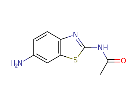 Acetamide, N-(6-amino-2-benzothiazolyl)- (9CI)