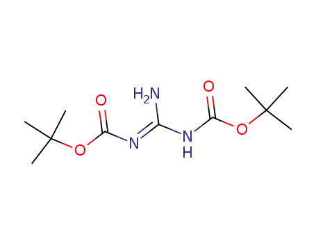 Molecular Structure of 154476-57-0 (1 3-BIS(TERT-BUTOXYCARBONYL)GUANIDINE)