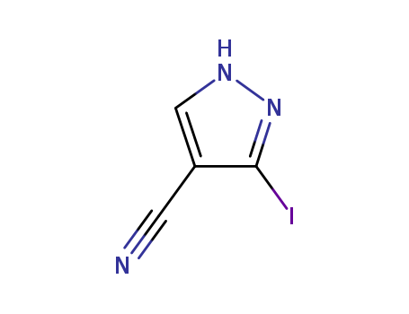 3-Iodo-1H-pyrazole-4-carbonitrile
