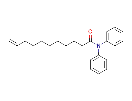 Molecular Structure of 52007-57-5 (N,N-diphenylundec-10-enamide)