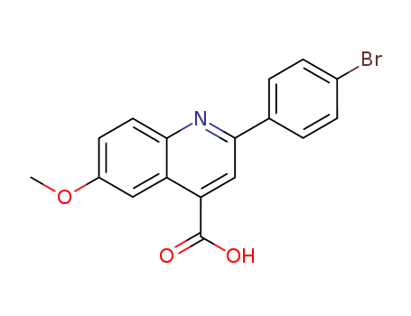 2-(4-Bromo-phenyl)-6-methoxy-quinoline-4-carboxylic acid
