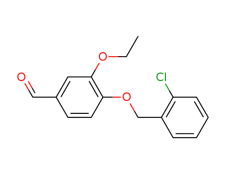 4-[(2-chlorobenzyl)oxy]-3-ethoxybenzaldehyde(SALTDATA: FREE)