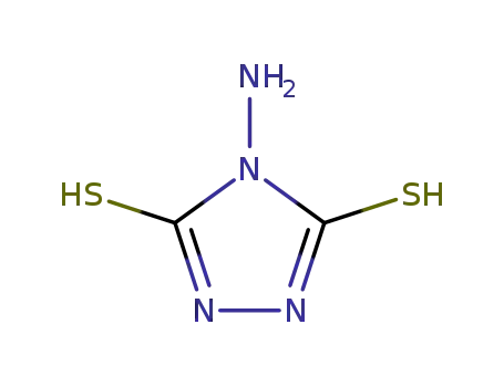 Molecular Structure of 3652-33-3 (4-AMINO-4H-1,2,4-TRIAZOLE-3,5-DITHIOL)