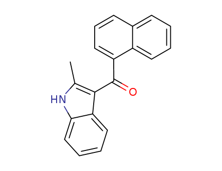 Methanone, (2-methyl-1H-indol-3-yl)-1-naphthalenyl-