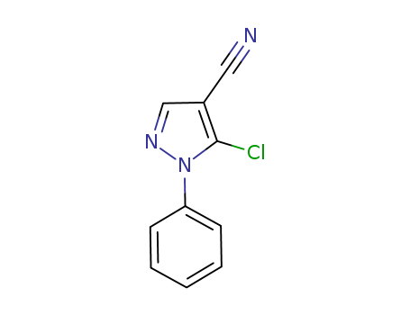 5-chloro-1-phenylpyrazole-4-carbonitrile cas no. 1050619-81-2 96%