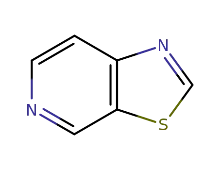 Molecular Structure of 273-70-1 (Thiazolo[5,4-c]pyridine)