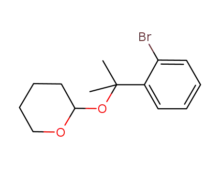 2-((2-(2-bromophenyl)propan-2-yl)oxy)tetrahydro-2H-pyran