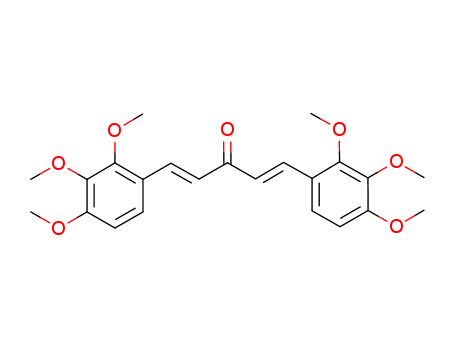 1,4-Pentadien-3-one, 1,5-bis(2,3,4-trimethoxyphenyl)-, (1E,4E)-(917813-57-1)