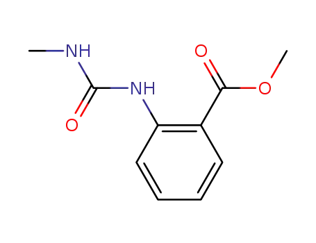 Molecular Structure of 1207-61-0 (methyl 2-[(methylcarbamoyl)amino]benzoate)
