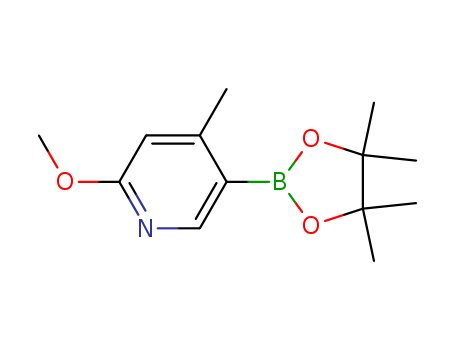 2-Methoxy-4-methyl-5-(4,4,5,5-tetramethyl-[1,3,2]dioxaborolan-2-yl)-pyridine