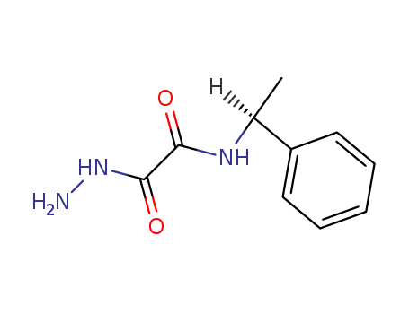 Acetic acid,2-oxo-2-[[(1S)-1-phenylethyl]amino]-, hydrazide