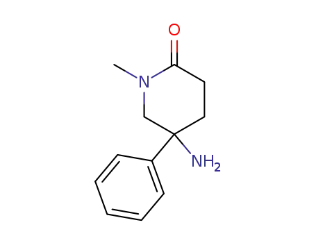2-Piperidone,5-amino-1-methyl-5-phenyl-(8CI)