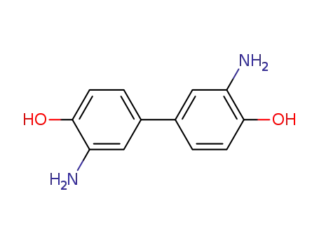Molecular Structure of 4194-40-5 (3,3'-DIAMINO-4,4'-DIHYDROXYBIPHENYL; >97%)