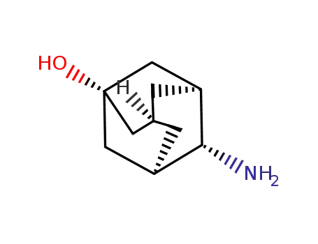 Molecular Structure of 62058-03-1 (Trans-4-Amino-1-hydroxy-adamantane)