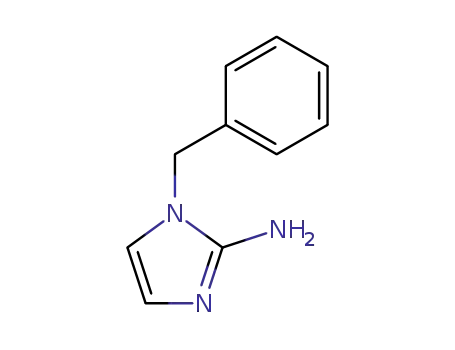 Molecular Structure of 22944-67-8 (1-BENZYL-1H-IMIDAZOL-2-YLAMINE)