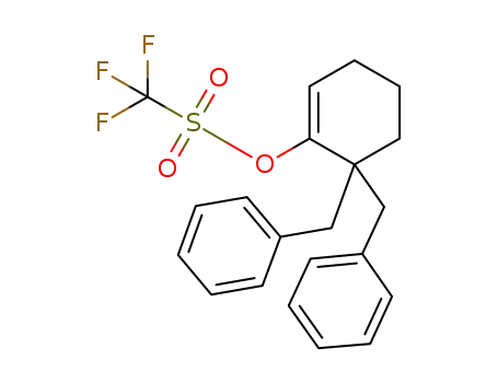 6,6-dibenzylcyclohex-1-enyl trifluoromethanesulfonate