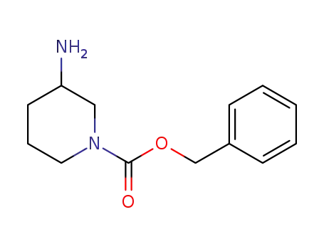 Molecular Structure of 711002-74-3 (1-N-Cbz-3-aminopiperidine)