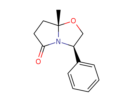 Pyrrolo[2,1-b]oxazol-5(6H)-one,tetrahydro-7a-methyl-3-phenyl-,(3S,7aR)-(153745-22-3)